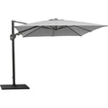 Thumbnail photo of Hyde Luxe Hanging Parasol Light Grey, 400x300, Excl. Base