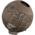 Thumbnail photo of Illusion Lamp - Round - Floor Lamp - Cane-line Soft Rope - Taupe - H53 x Ø51 cm