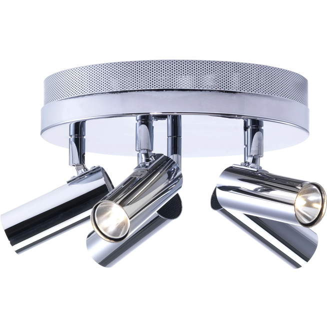 Photo of Puck Ceiling Lamp 5-Flame - Chrome - Spotlights - Åke Hultgren - Silver