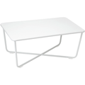 Croisette Low Table 97 X 57 Cm, Cotton White - Småbord & Sidobord Utomhus - Pascal Mourgue - Vit - Metall