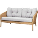 Ocean Large 2-pers. Sofa - Havesofa - Frame: Cane-line Soft Rope, Dark Grey / Cushion: