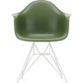 Eames Plastic Armchair Dar - 48 Forest - White Base - Matstolar - Charles & Ray Eames - Grön - Metall/plast
