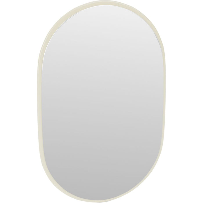 Photo of Look Oval Mirror - Vanilla - White