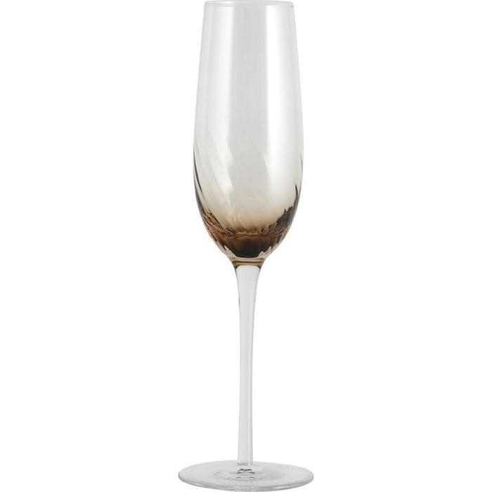 Photo of Garo champagne glass brown - set of 8 pieces