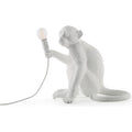 Thumbnail photo of Monkey Lamp Sitting White - Bordslampor - Marcantonio Raimondi Malerba - Vit