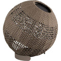 Thumbnail photo of Illusion Lamp - Rund - Gulvlampe - Cane-line Soft Rope - Taupe - H53 x Ø51 cm