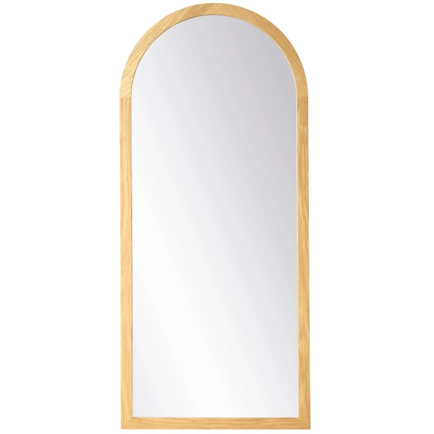 I2 Mossø Wall Mirror Oak Nature Lacquered 40x90 Cm