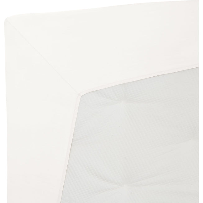 Photo of Naked Fitted Sheet Double 180x200 Ogland White - Fitted Sheet - Emma Hedberg - White