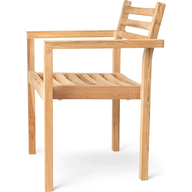 Photo of Ah502 Karmstol Obehandlad Teak