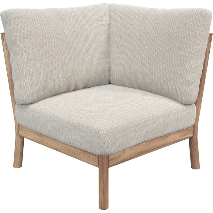 Photo of Tradition Corner Module - Light Sand - Teak Fsc 100% - Outdoor Sofas