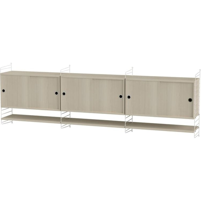 Photo of String Wall Rack 75x30 - White - 2-pack - Shelving - Metal