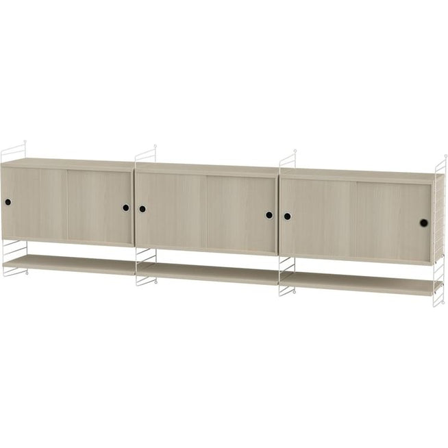 Photo of String Wall Rack 75x30 - White - 2-pack - Shelving - Metal