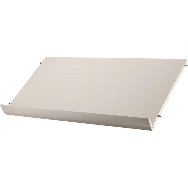 Photo of String Magazine Shelves/Wood 78x30, Beige - Shelving - Nils Strinning - Beige - Mdf