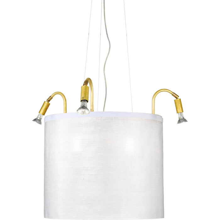 Photo of Cirkus Ceiling Lamp, White Xorel, Natural - Pendant Lamps - Jonas Bohlin - White
