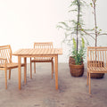 Thumbnail photo of M2 Together Garden Table 90x220 cm - Solid Teak/Natural