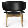 Thumbnail photo of Herman Lounge - Loungestol - Oak/envy 20321 Black - W: 72.5 X H: 71 X D: 64.5 Cm