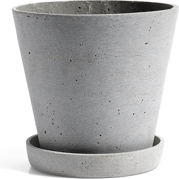 Photo of Flowerpot With Saucer, Large Ø17.5 Cm