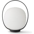 Thumbnail photo of Lantern Portable Table Lamp Black/opal White