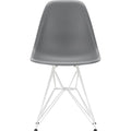 Eames Plastic Chair Dsr - 56 Granite Grey - White Base - Matstolar - Charles & Ray Eames - Grå - Metall/plast