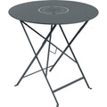 Thumbnail photo of Floréal Table Ø 77 cm, Storm Grey - Outdoor dining table - Grey - Metal