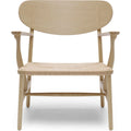 Thumbnail photo of Carl Hansen - Ch22,soaped Oak, Natural Braided Paper Cord - Armchairs - Hans J. Wegner - Wood-coloured - Natural materials/wood