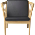 Thumbnail photo of J146 Easy Armchair - lacquered oak