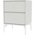 Thumbnail photo of Drift Drawer Module - Nordic / Snow Legs - Bedside Table - Peter J. Lassen - Grey - Mdf