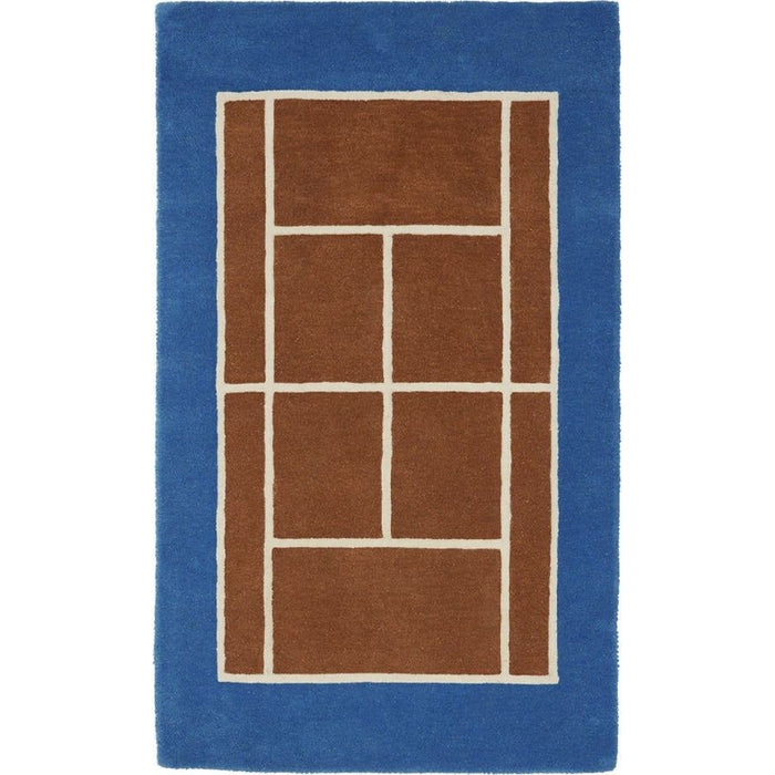 Photo of Tennis Rug Blue - M107630