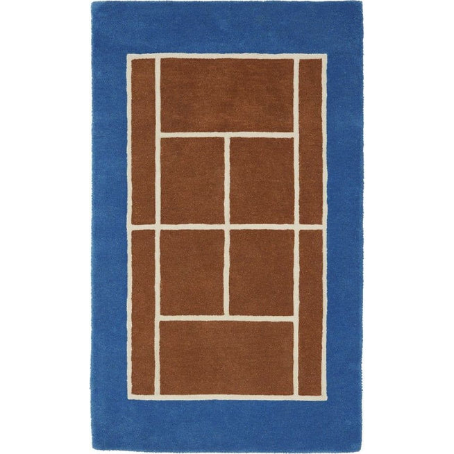 Photo of Tennis Rug Blue - M107630