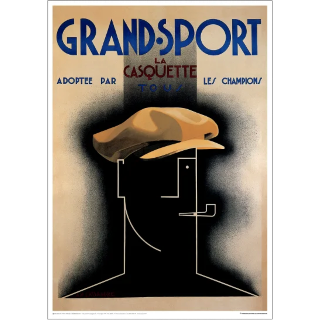 Grand Sport - La Casquette Poster