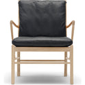 OW149 Colonial Chair, White Oiled Oak