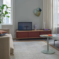 Thumbnail photo of Enfold Sideboard Low, Oak/grey - Sideboards - Thomas Bentzen - Grå - Metall/trä