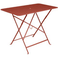 Thumbnail photo of Bistro Table 97 x 57 cm, Red Ochre - Garden Table - Red - Metal