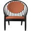 Poul M. Volther Armchair - J166 Jørna - Black/beige