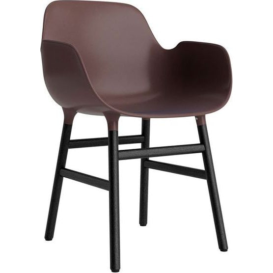 Photo of Form Armchair Black Oak
