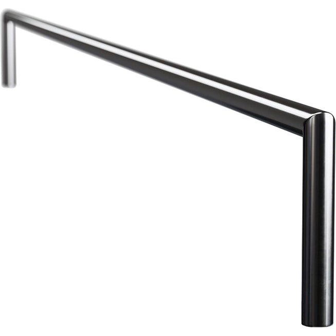 Photo of Railing Bed Legs 180 cm Chrome 13 cm 2-P - Bed Legs - Black