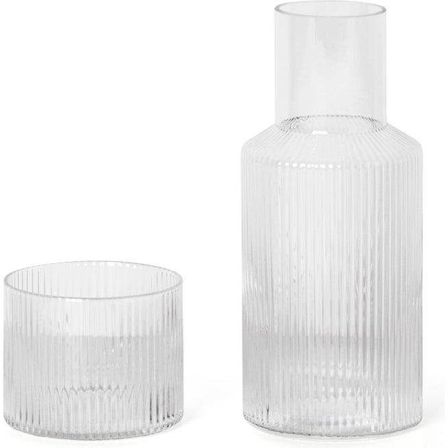 Photo of Ripple Carafe Set - H18 X Ø7,5 Cm