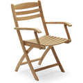 Thumbnail photo of Selandia Teak - Outdoor dining chairs - Skagerak Design Team - Brown - Wood