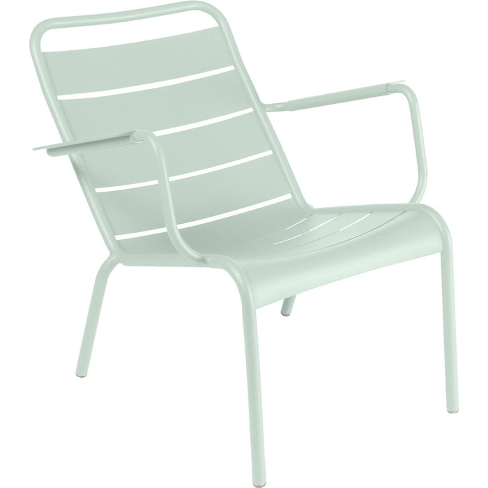 Photo of Luxembourg Low Armchair Ice Mint A7 - Outdoor Dining Chairs - Blue - Metal