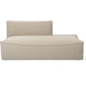 Catena Sofa Open End Right - Rich Linen - Natural
