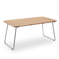 Thumbnail photo of Lilium Table 160 - Outdoor dining table - Wood coloured - Metal/wood