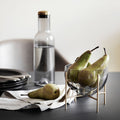 Thumbnail photo of Echasse Series - Bowl Smoke/brushed Brass, Large - Serveringsskålar - Theresa Rand - Glas/metall