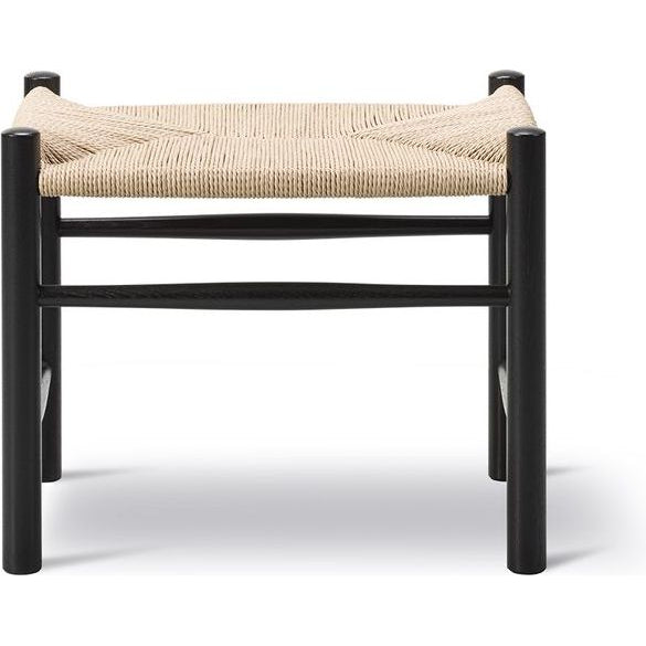 Photo of J16 Stool Natural-Black Lacquered Oak