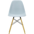 Eames Plastic Chair Dsw - 23 Ice Grey - Golden Maple - Matstolar - Charles & Ray Eames - Grå - Metall/trä/plast