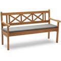Skagen Bench Cushion Outdoor Textile/ash - Dynor & Kuddar - Skagerak Design Team - Grå