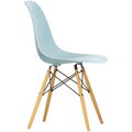 Eames Plastic Chair Dsw - 23 Ice Grey - Golden Maple - Matstolar - Charles & Ray Eames - Grå - Metall/trä/plast