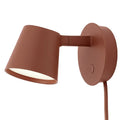 Thumbnail photo of Tip Wall Lamp Copper Brown - Bedside lamps - Jens Fager - Brown
