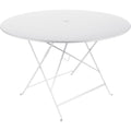 Thumbnail photo of Bistro Table Ø 117 Cm, Cotton White - Matbord Utomhus - Vit - Metall