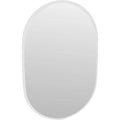 Thumbnail photo of Look Oval Mirror - New White - Half-length Mirrors