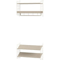 Thumbnail photo of String Wall Rack 50x30, Beige, 2-pack - Shelving - Nils Strinning - Beige - Metal